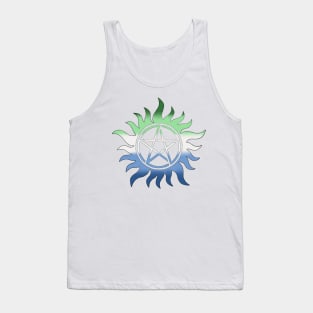 Gay Male Anti Possession Symbol Tank Top